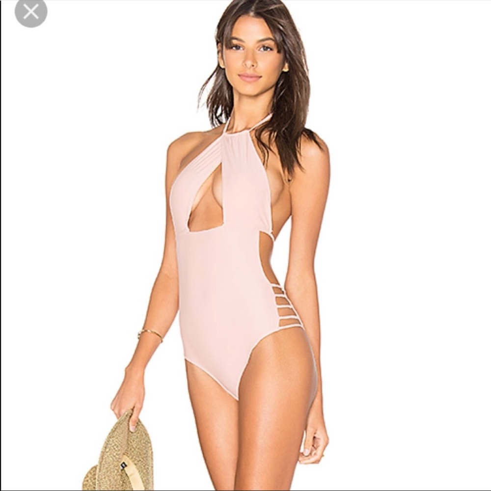 NEW Tularosa Swim One Piece (Light Pink)